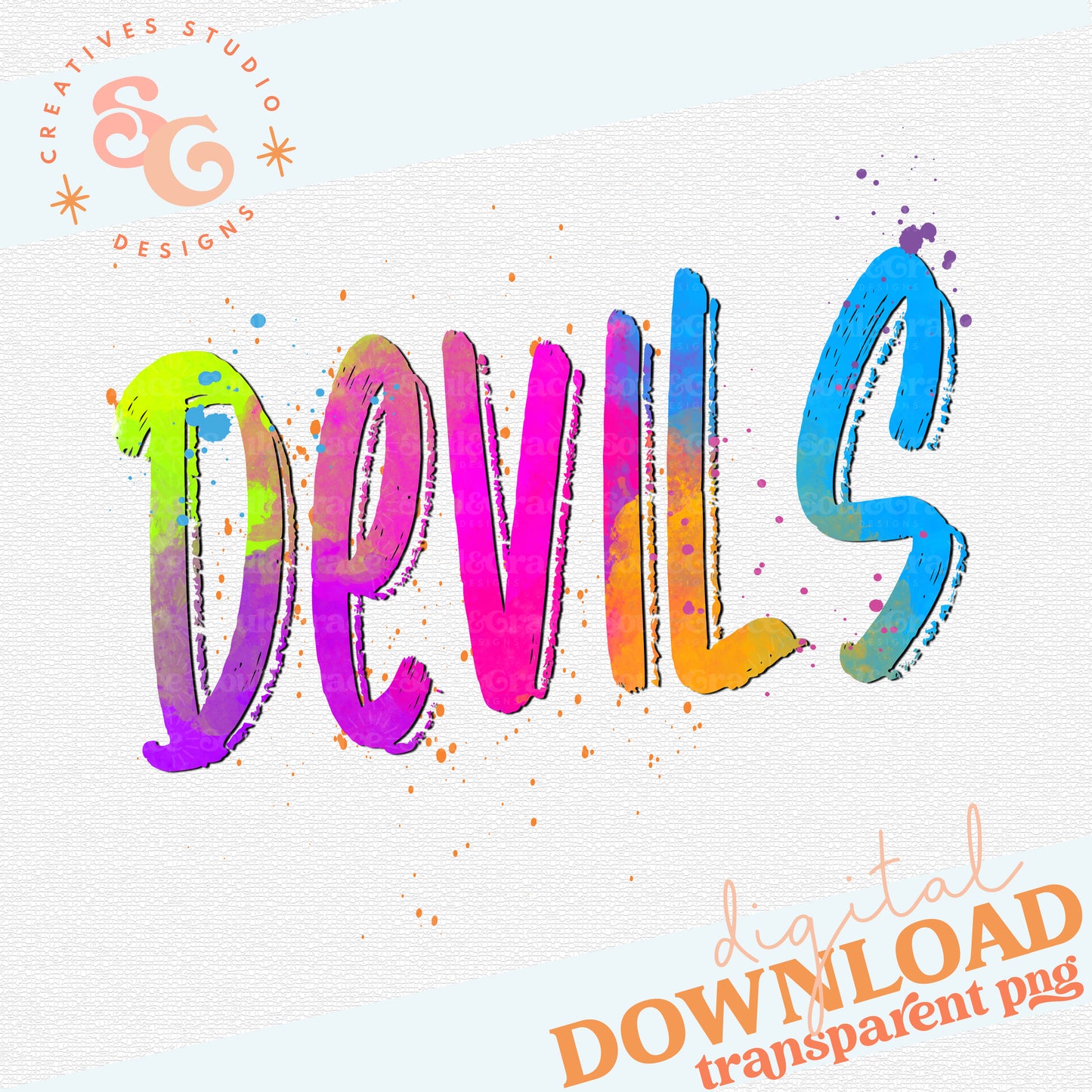 NEON MASCOTS Devils