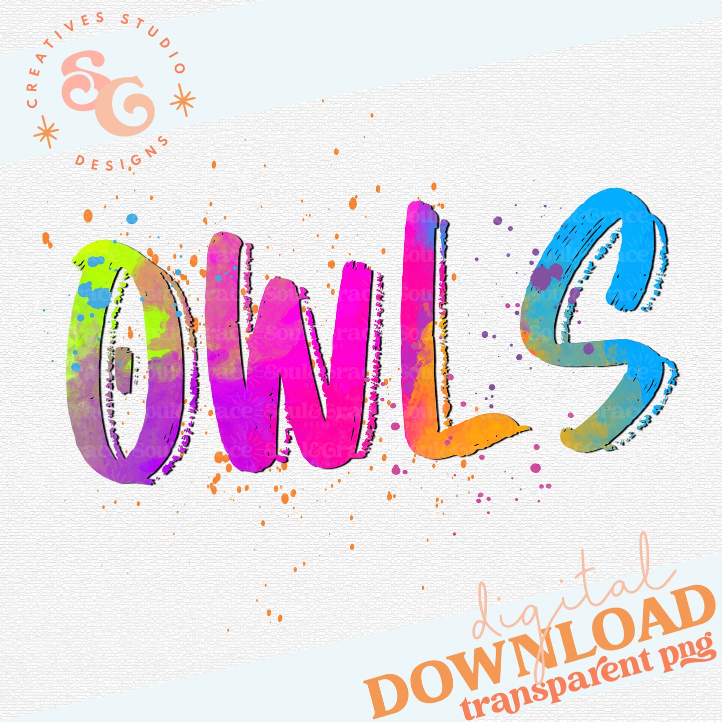 NEON MASCOTS Owls