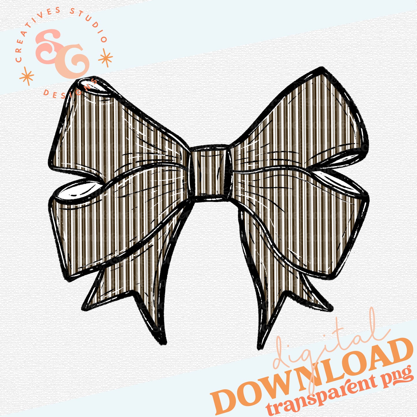 PREPSTER SEERSUCKER BOWS BROWN