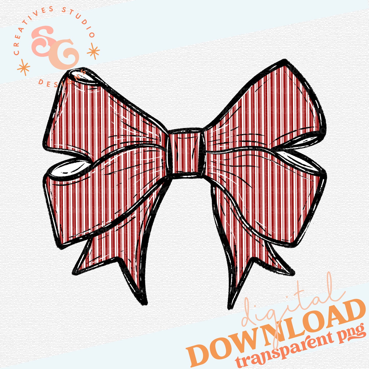 PREPSTER SEERSUCKER BOWS CRIMSON
