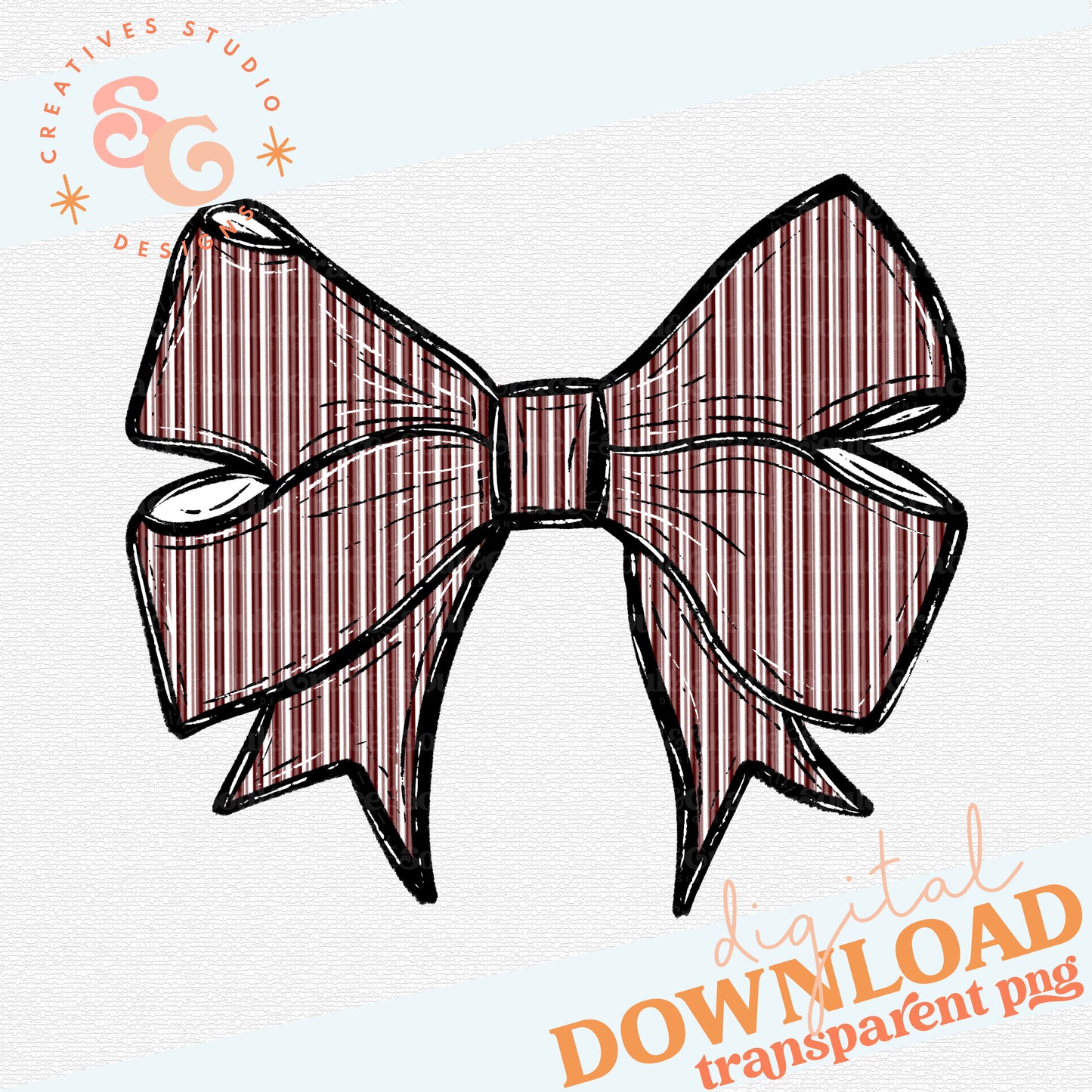 PREPSTER SEERSUCKER BOWS MAROON
