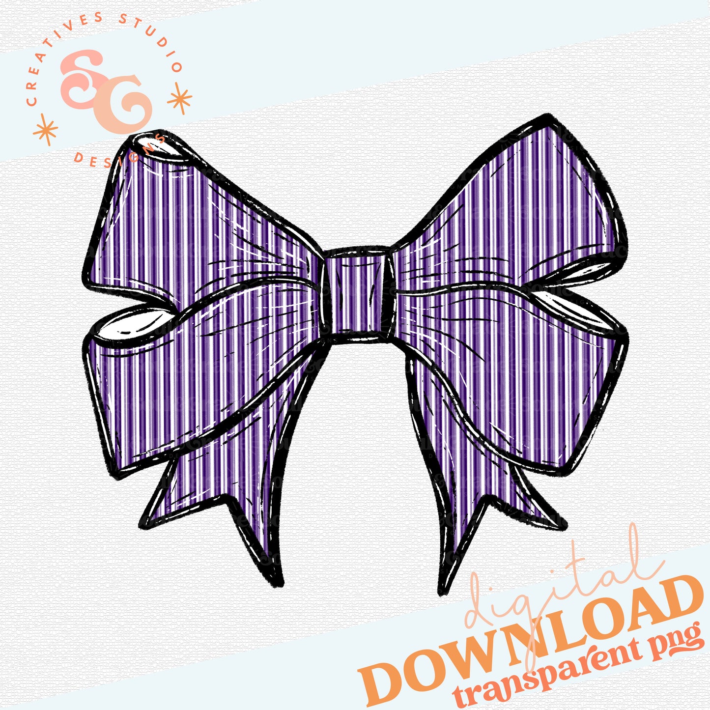PREPSTER SEERSUCKER BOWS PURPLE