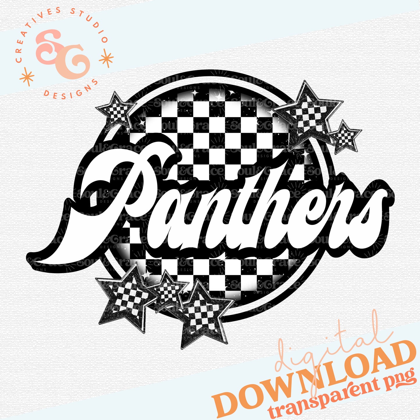 Panthers Checker Mascots