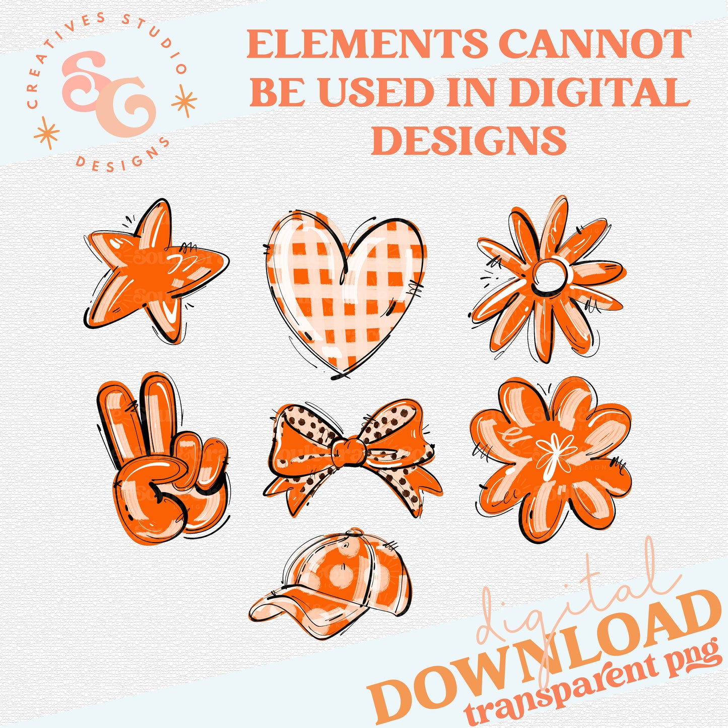 PLAY BALL ORANGE ELEMENTS