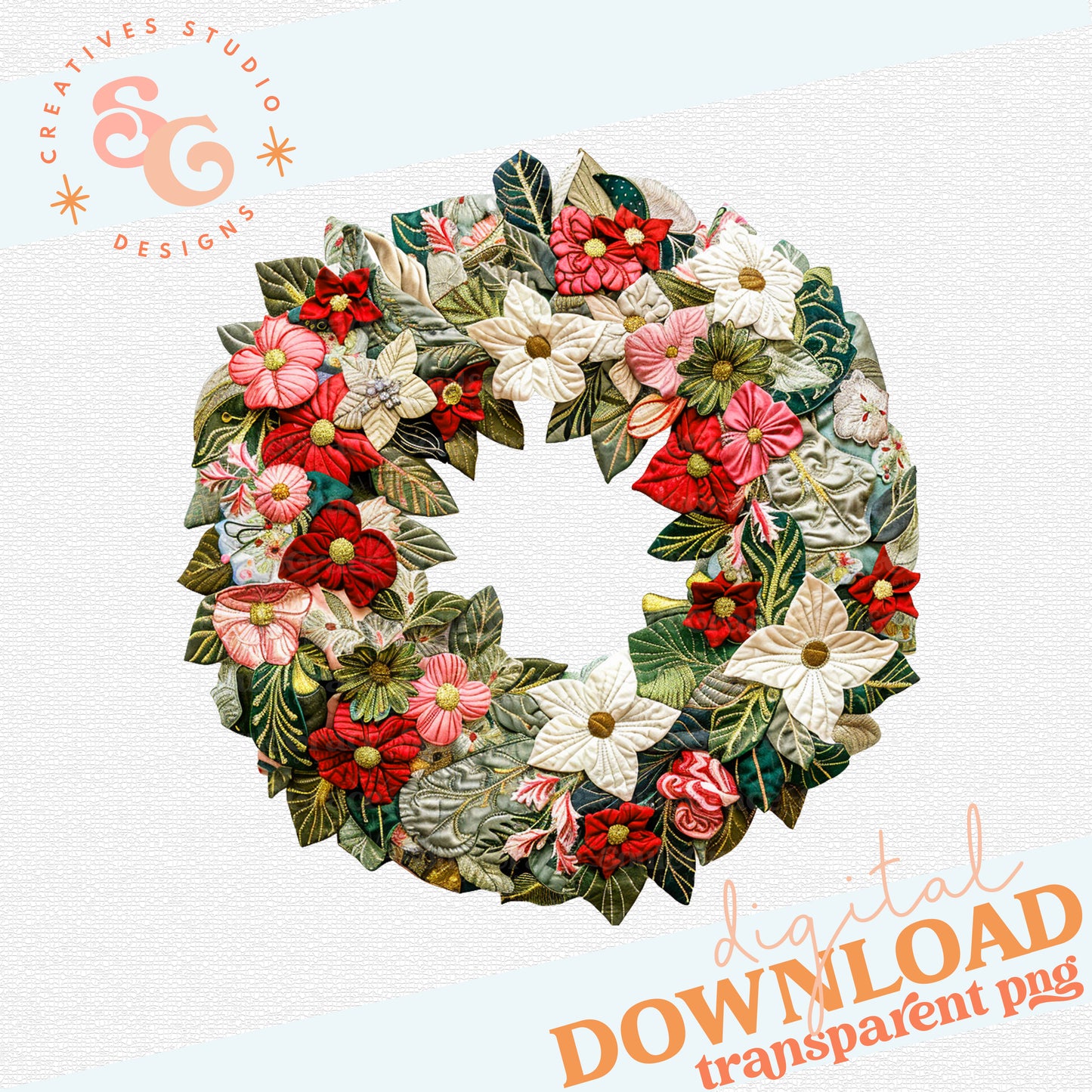 QUILTED WREATH