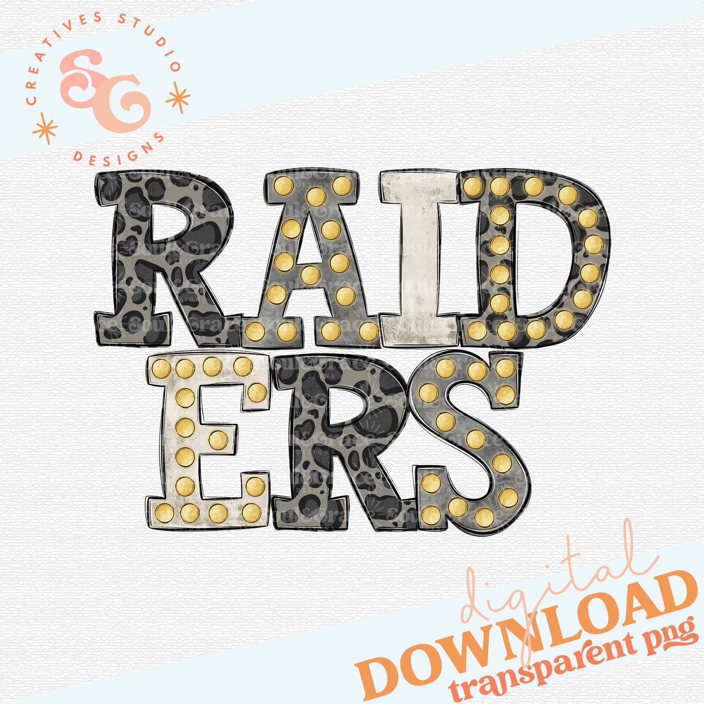 RAIDERS Neutral Marquee
