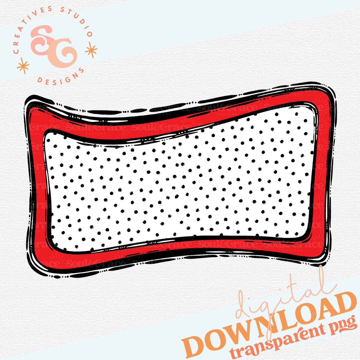 RED PLAY BALL PATCH