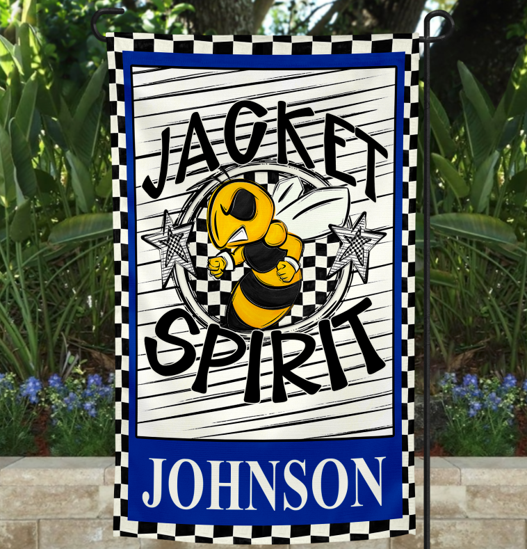 ROYAL MASCOT GARDEN FLAG BACKGROUND