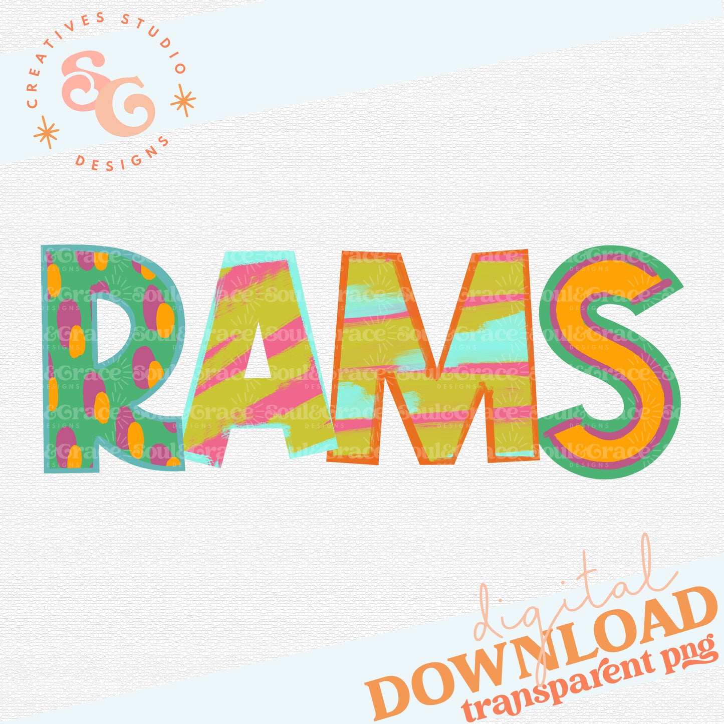 Rams Colorful