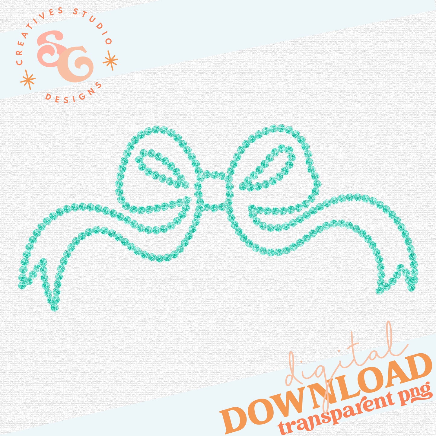 ROSETTE BOW MINT