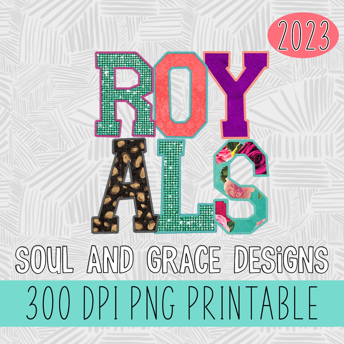 Royals Faux Applique