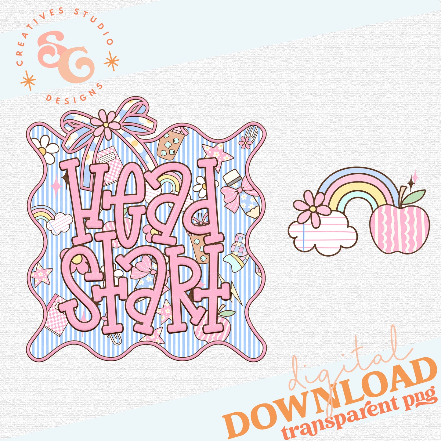 SEERSUCKER GRADE FRAME HEADSTART - POCKET PNG INCLUDED