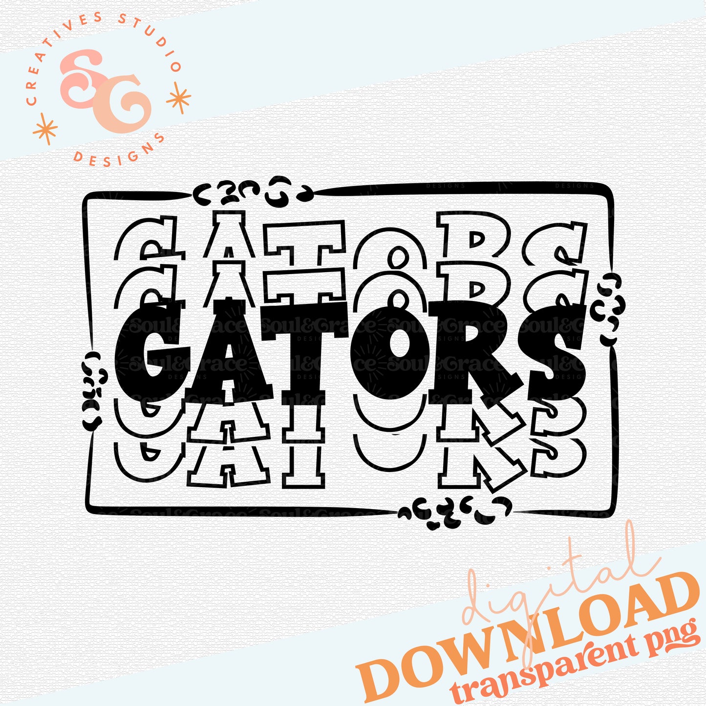 STACKED MASCOTS Gators