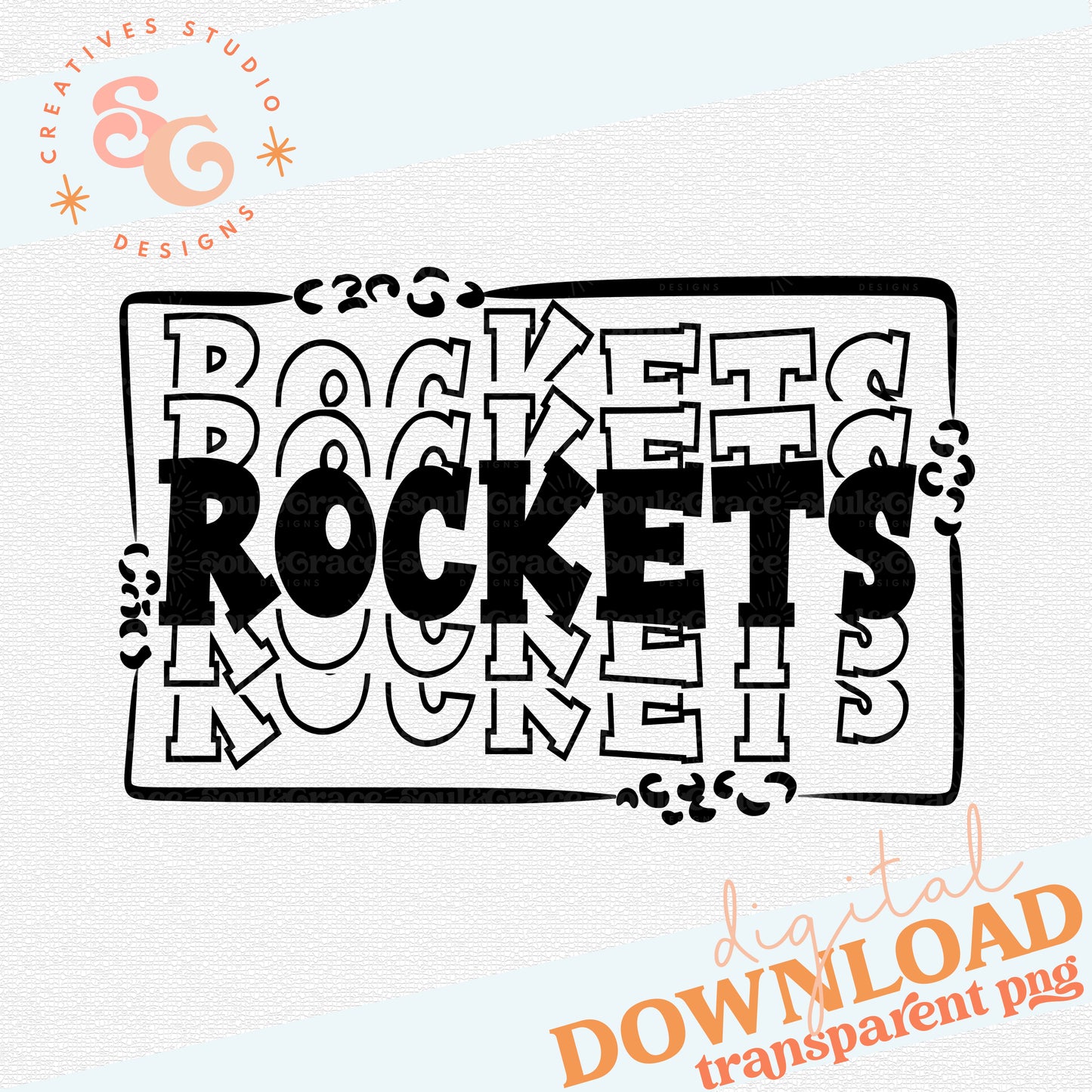 STACKED MASCOTS Rockets
