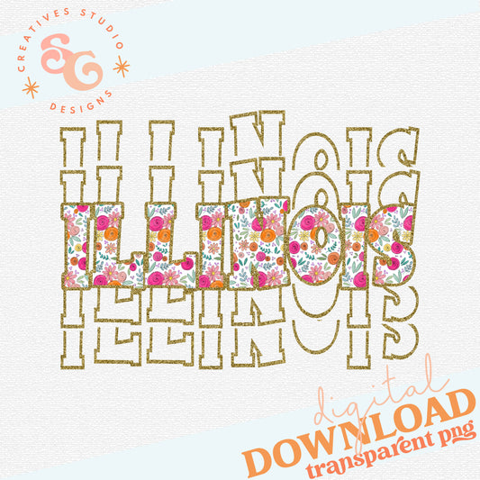 STACKED STATES Illinois