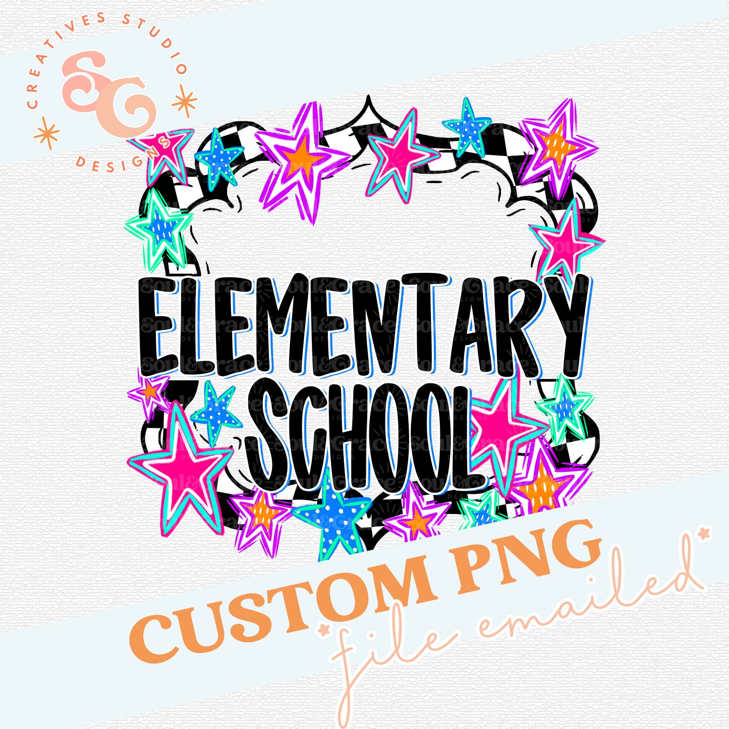 SCHOOL STARS CUSTOM SCHOOL NAME