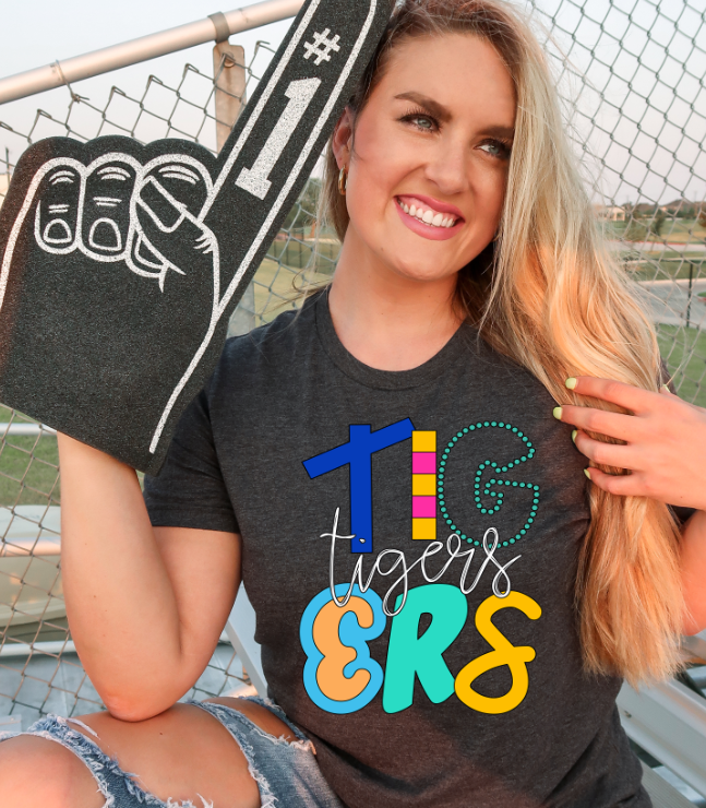 Fun and Funky Mascots Tigers