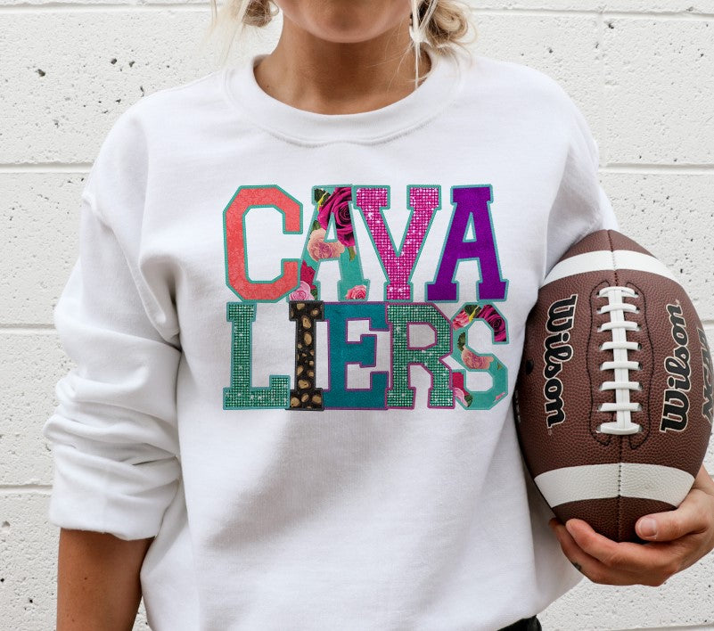 Cavaliers Faux Applique