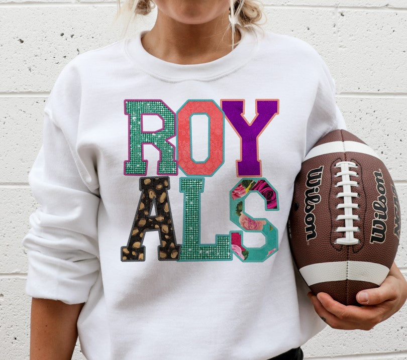 Royals Faux Applique