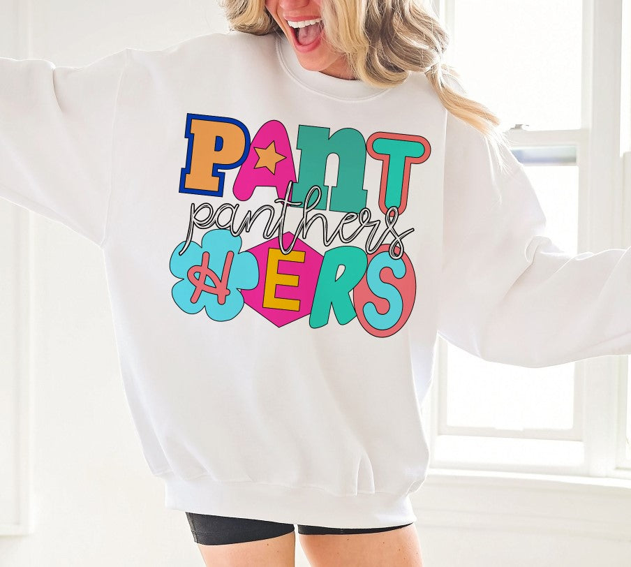 Fun and Funky Mascots Panthers