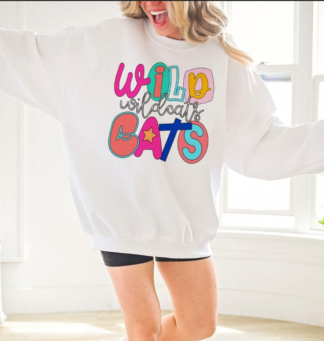 Fun and Funky Mascots Wildcats