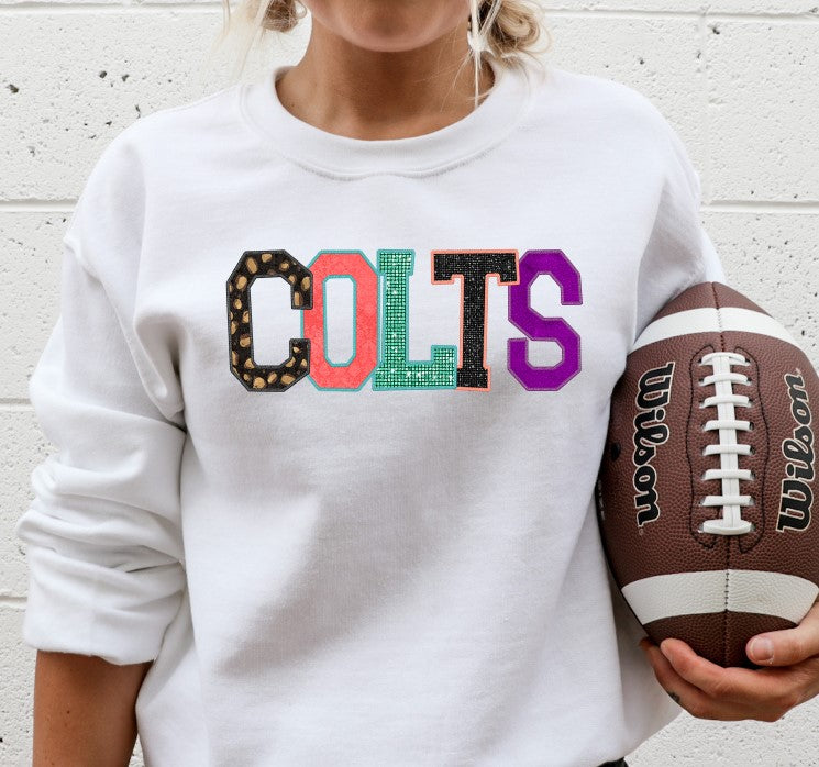 Colts Faux Applique