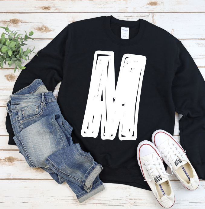 Scribble Hand Drawn Alphabet