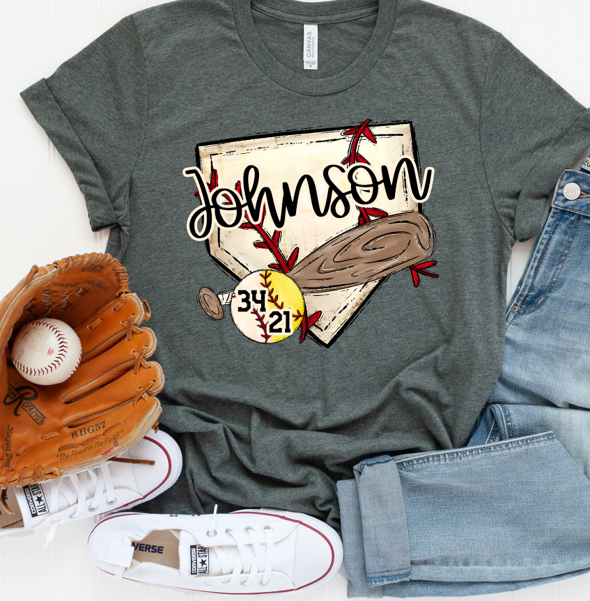 Baseball/Softball Combo Home Plate