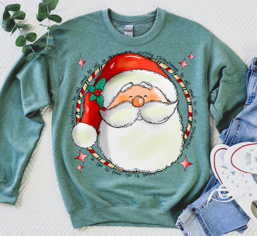 Merry Christmas Santa - Merry Christmas to All and to All a Goodnight