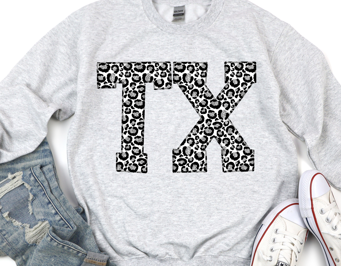 Snow Leopard Overlock Alphabet