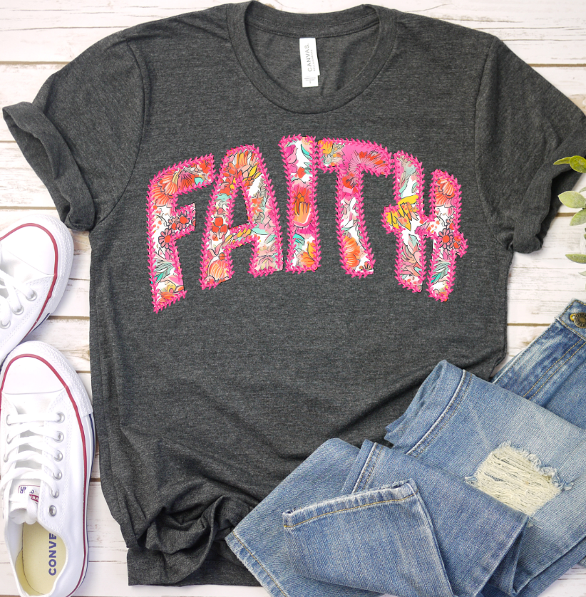 Faith Faux Stitching
