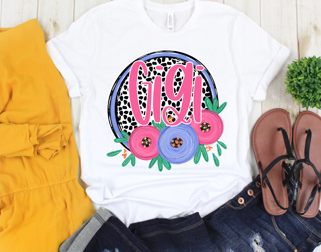 Dot and Floral Mom Names - Choose Your Name