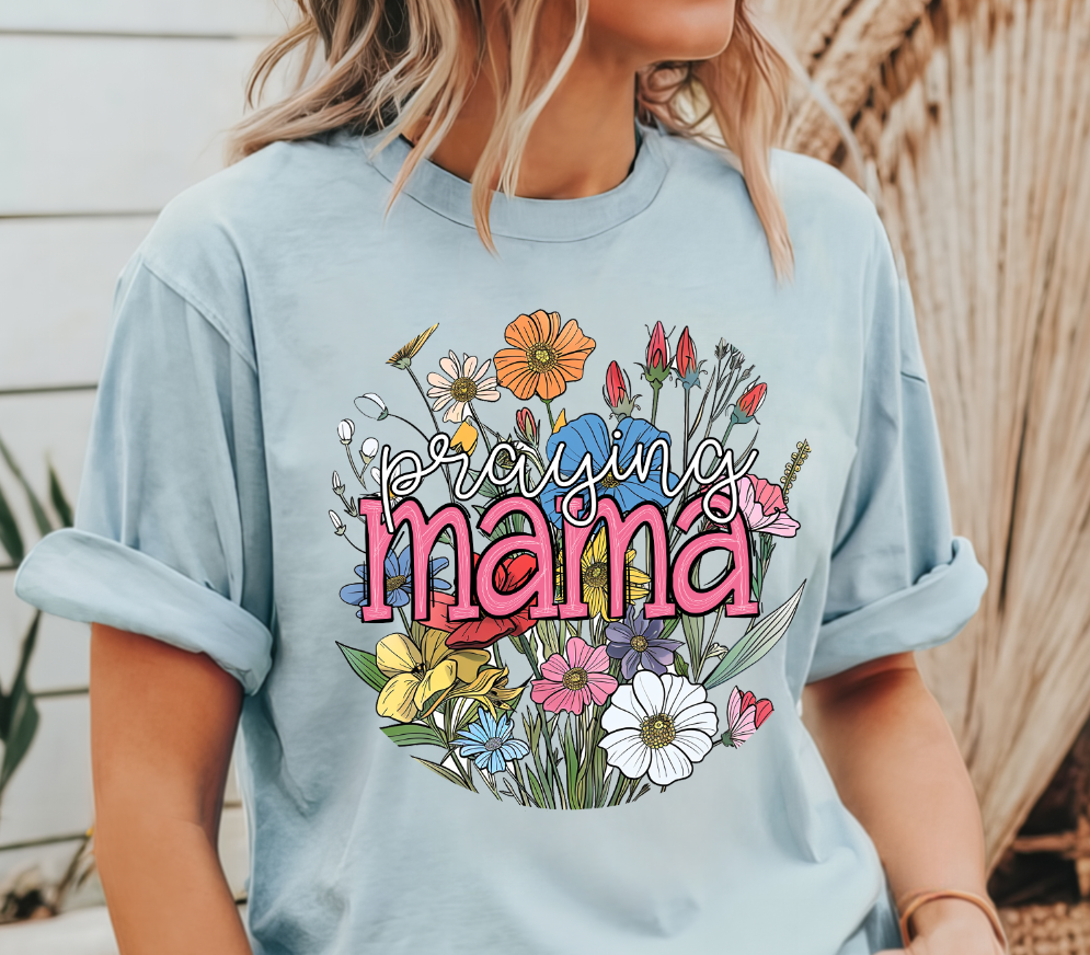 Praying Mama Motel Key Chain, Bag Tag Design Set
