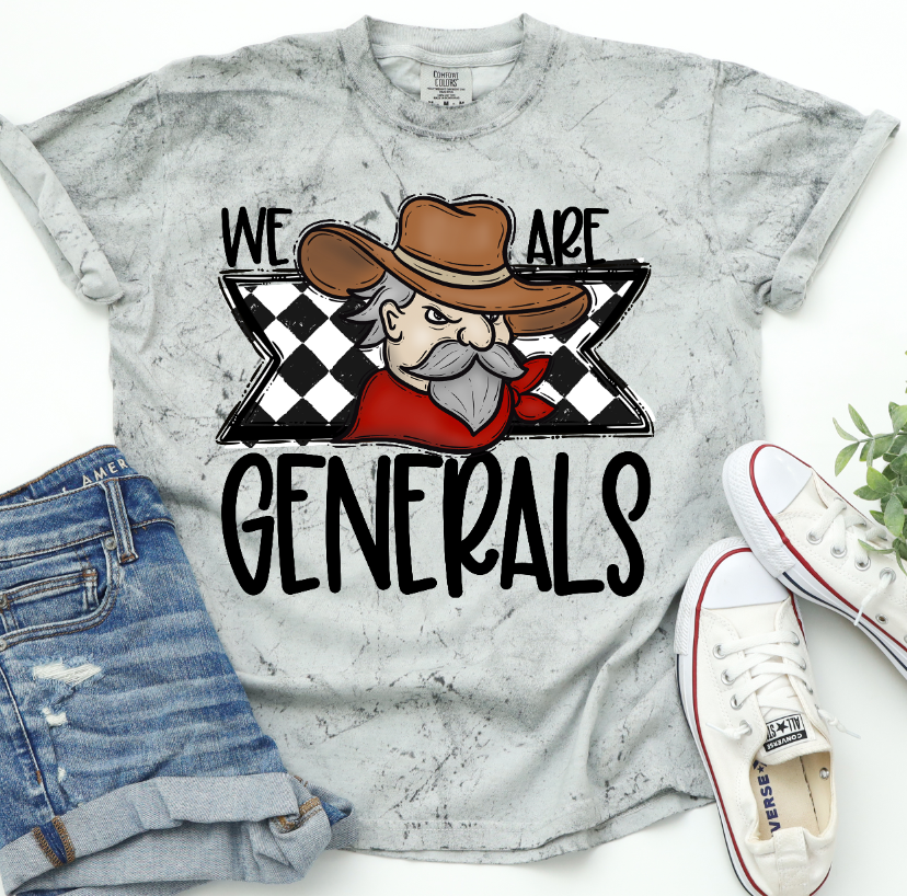 We Are Generals - Choose Your Color