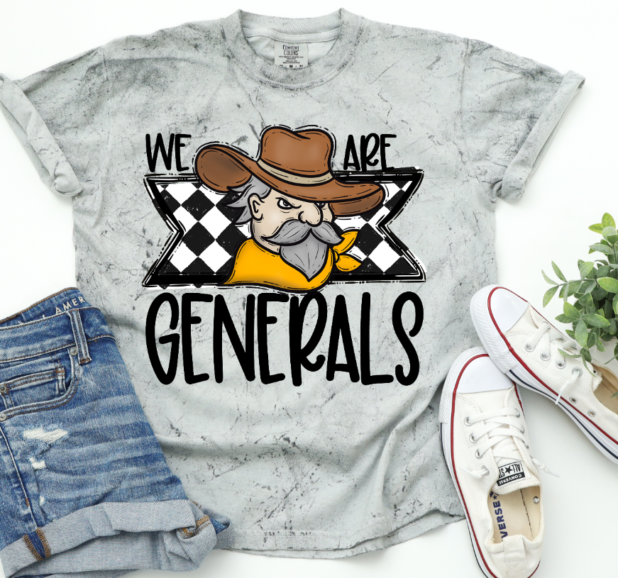 We Are Generals - Choose Your Color