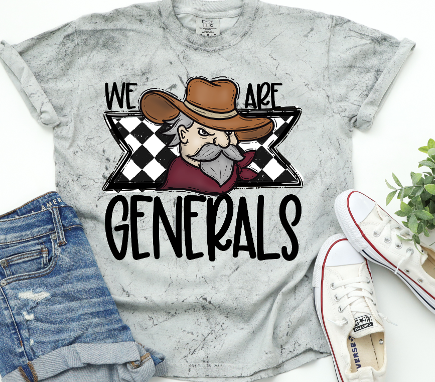 We Are Generals - Choose Your Color