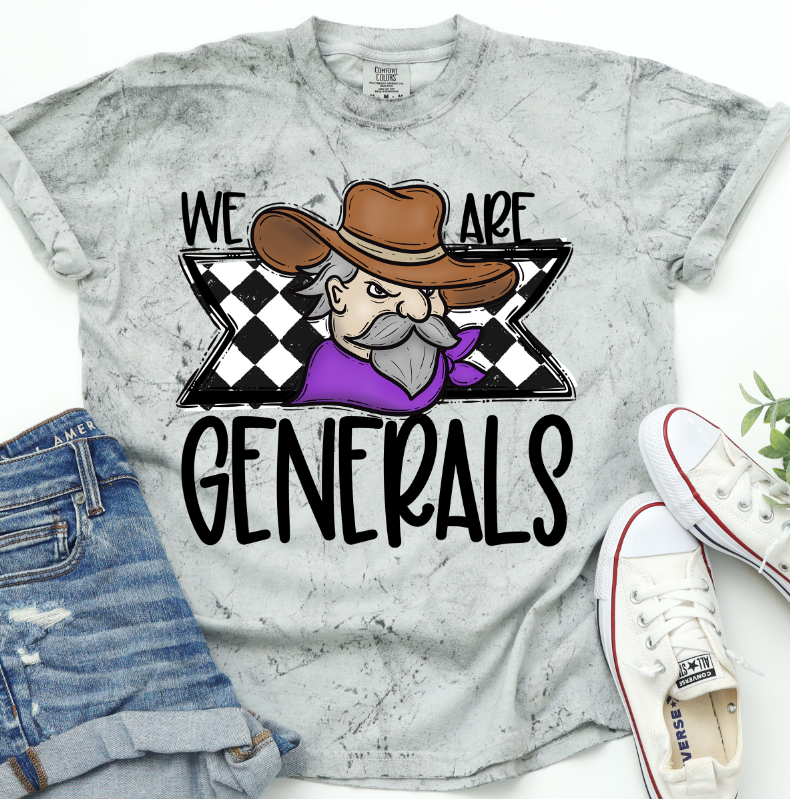 We Are Generals - Choose Your Color