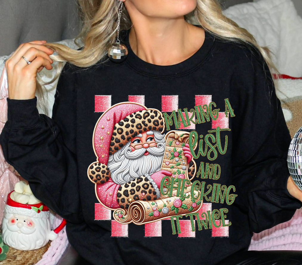 Making A List and Checking It Twice