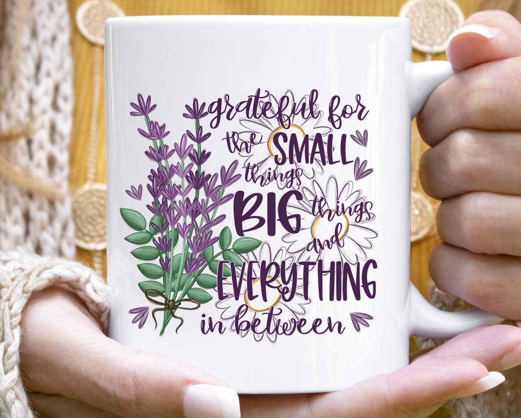 Grateful for the Small Things, Big Things and Everything In Between
