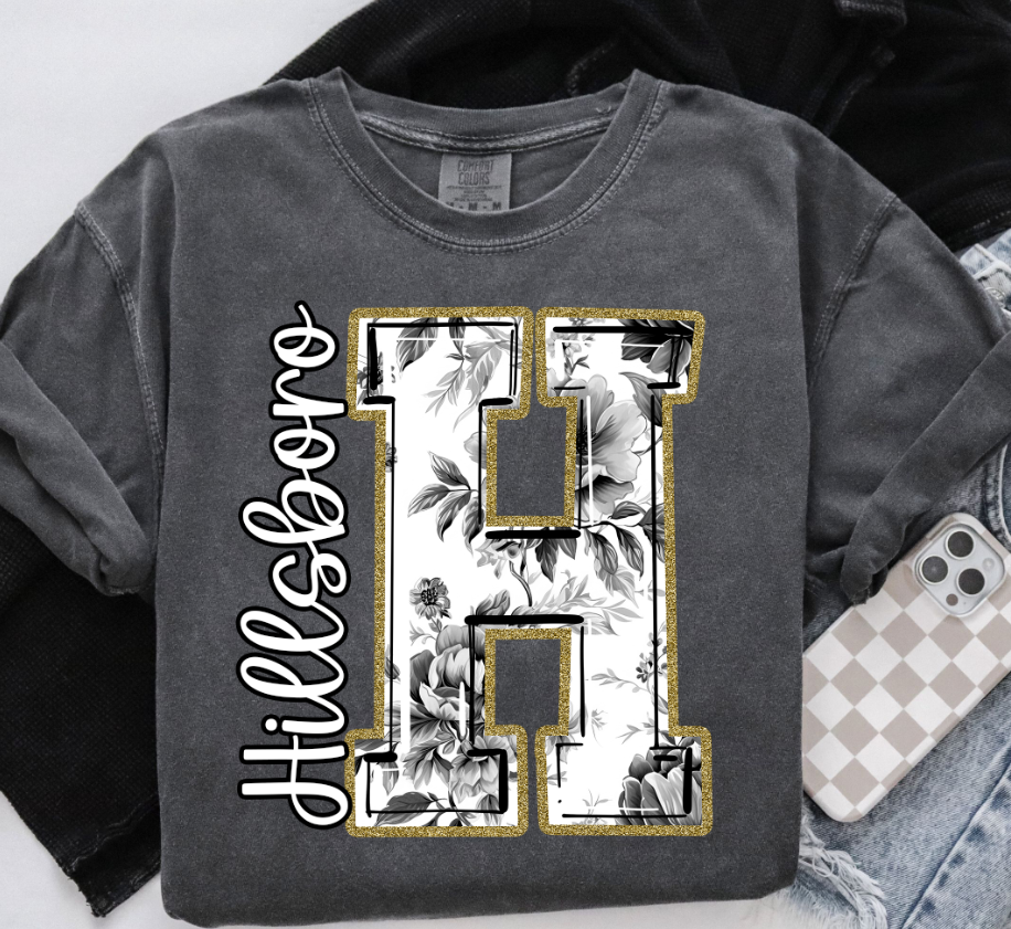 Black Toile Alphabet Set - Includes Numbers