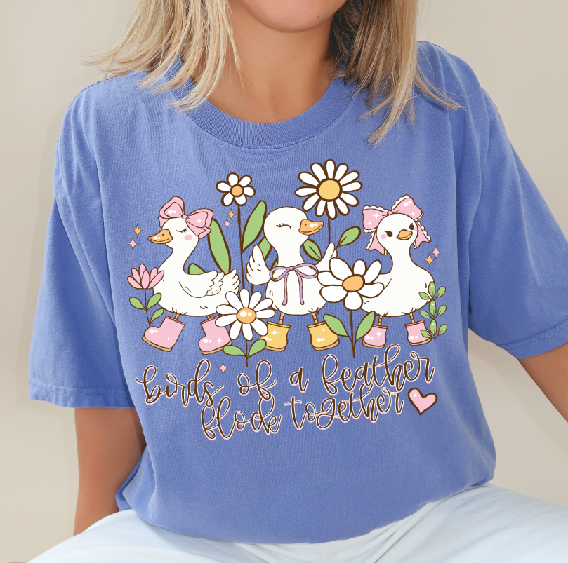 BIRDS OF A FEATHER FLOCK TOGETHER