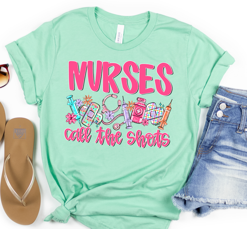 NURSES CALL THE SHOTS