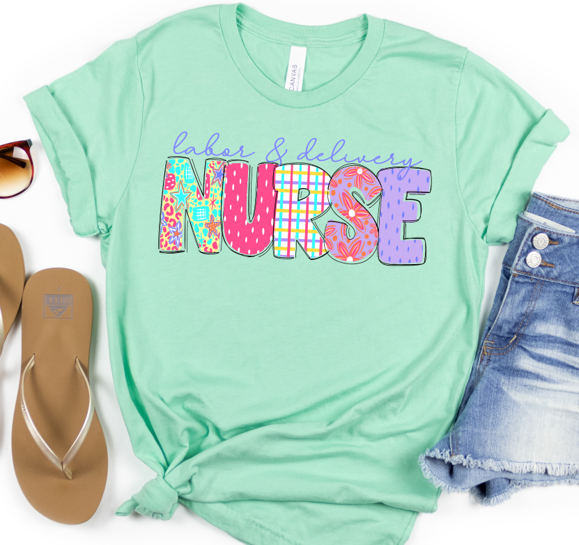 SCRIBBLE BRIGHTS LABOR & DELIVERY NURSE