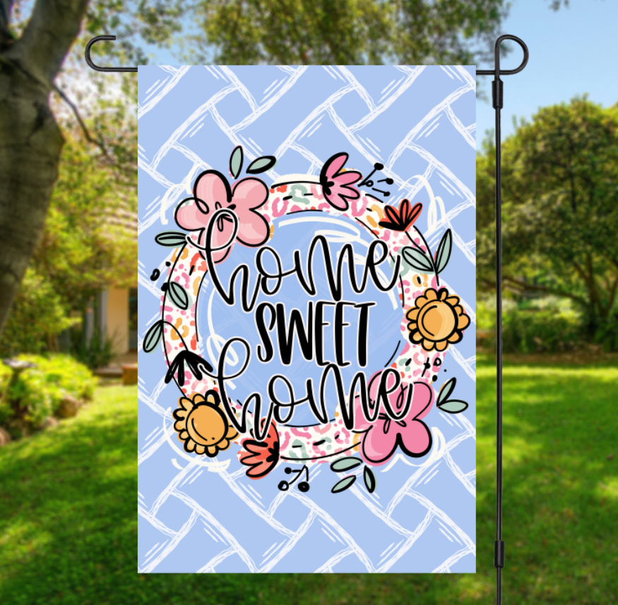 HOME SWEET HOME GARDEN FLAG