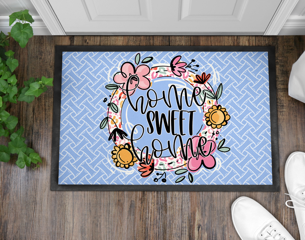 HOME SWEET HOME WELCOME MAT