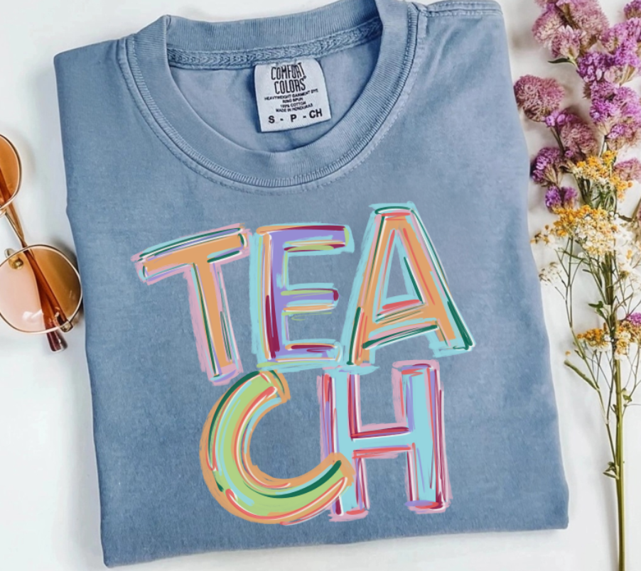 TILTED WORDS - TEACH