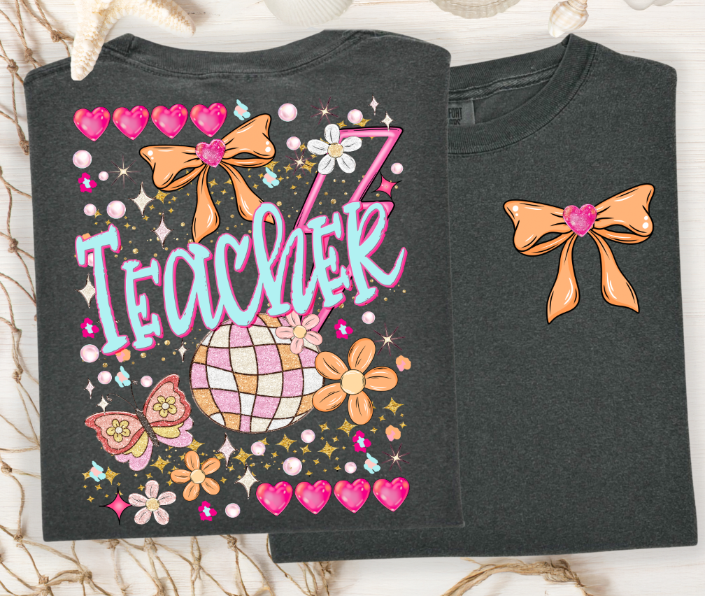 PREPPY TEACHER WITH POCKET