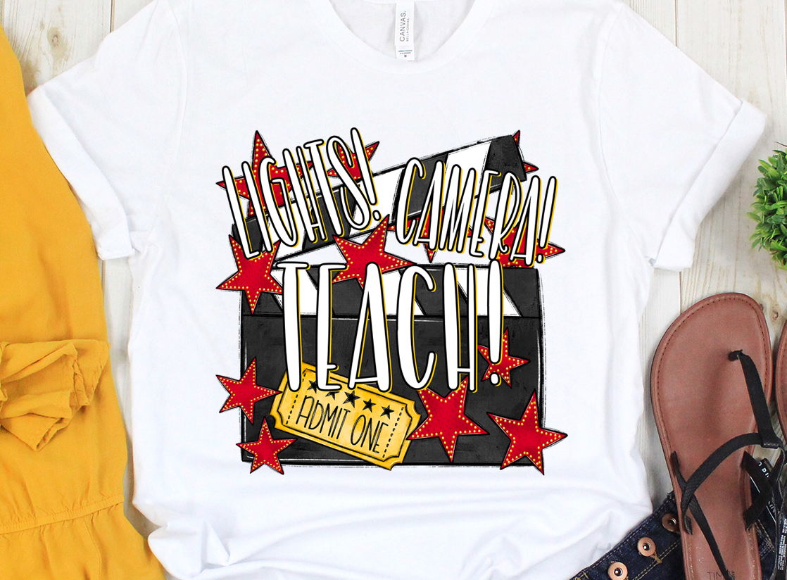 Lights! Camera! TEACH!