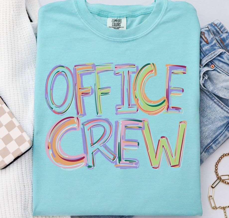 TILTED WORDS - OFFICE CREW