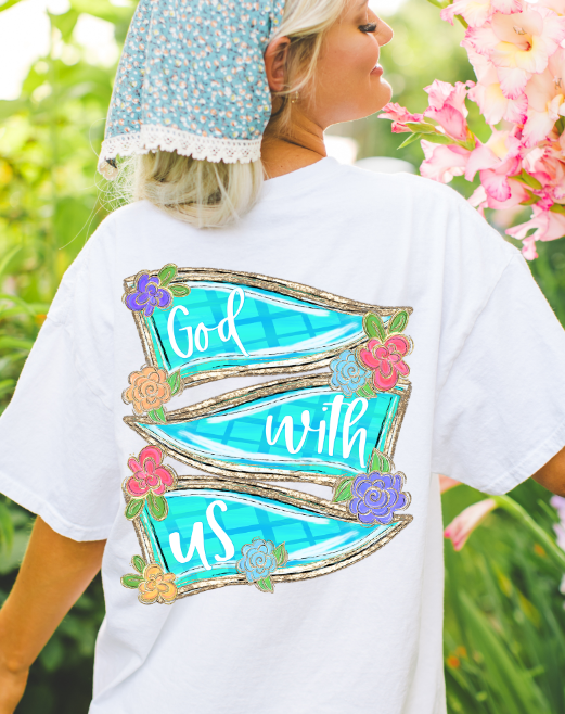 FAITH PENNANT BANNER - GOD WITH US